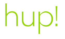 hup! The Window Man logo
